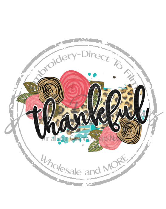 Thankful Flowers-FH24DTF