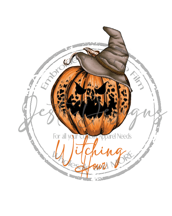 Witching Hour Pumpkin in Orange-FH27DTF