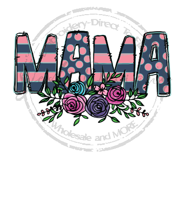 Mamá de flores delicadas - ms17DTF