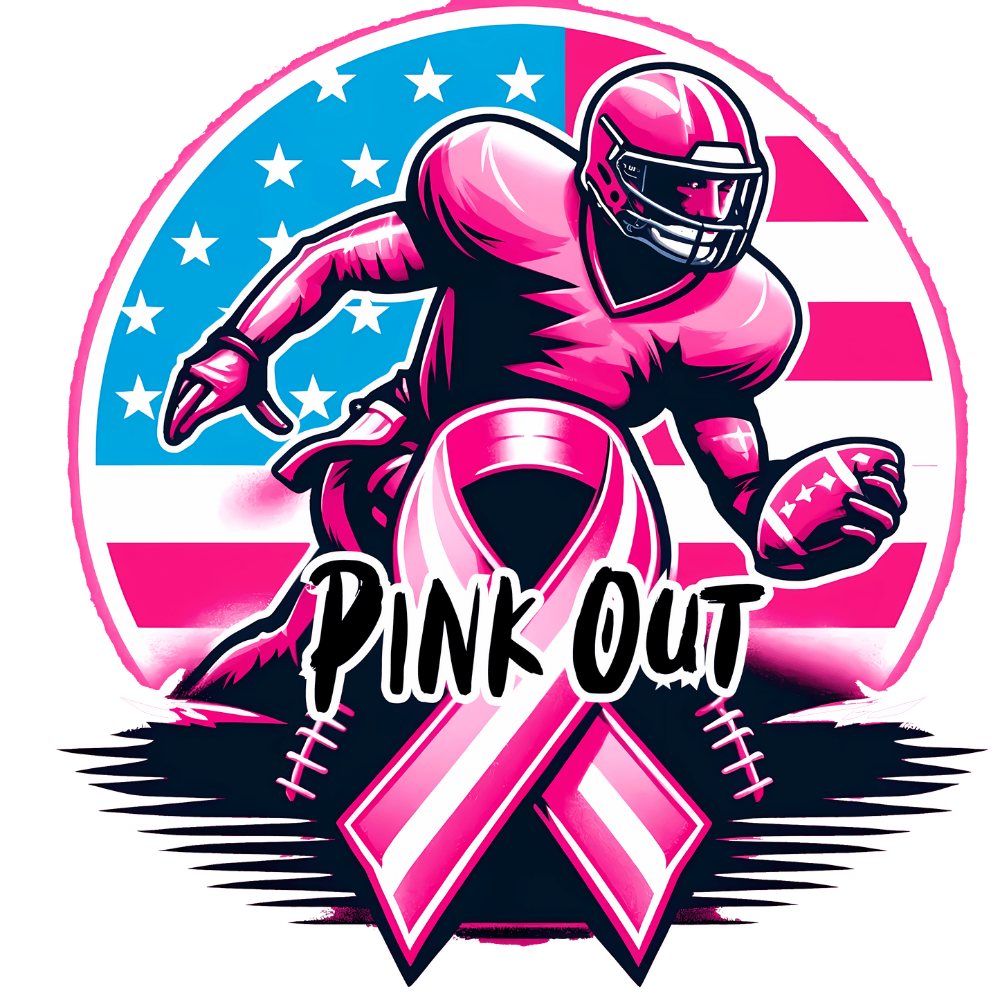 Pink Out FOOTBALL-PO02