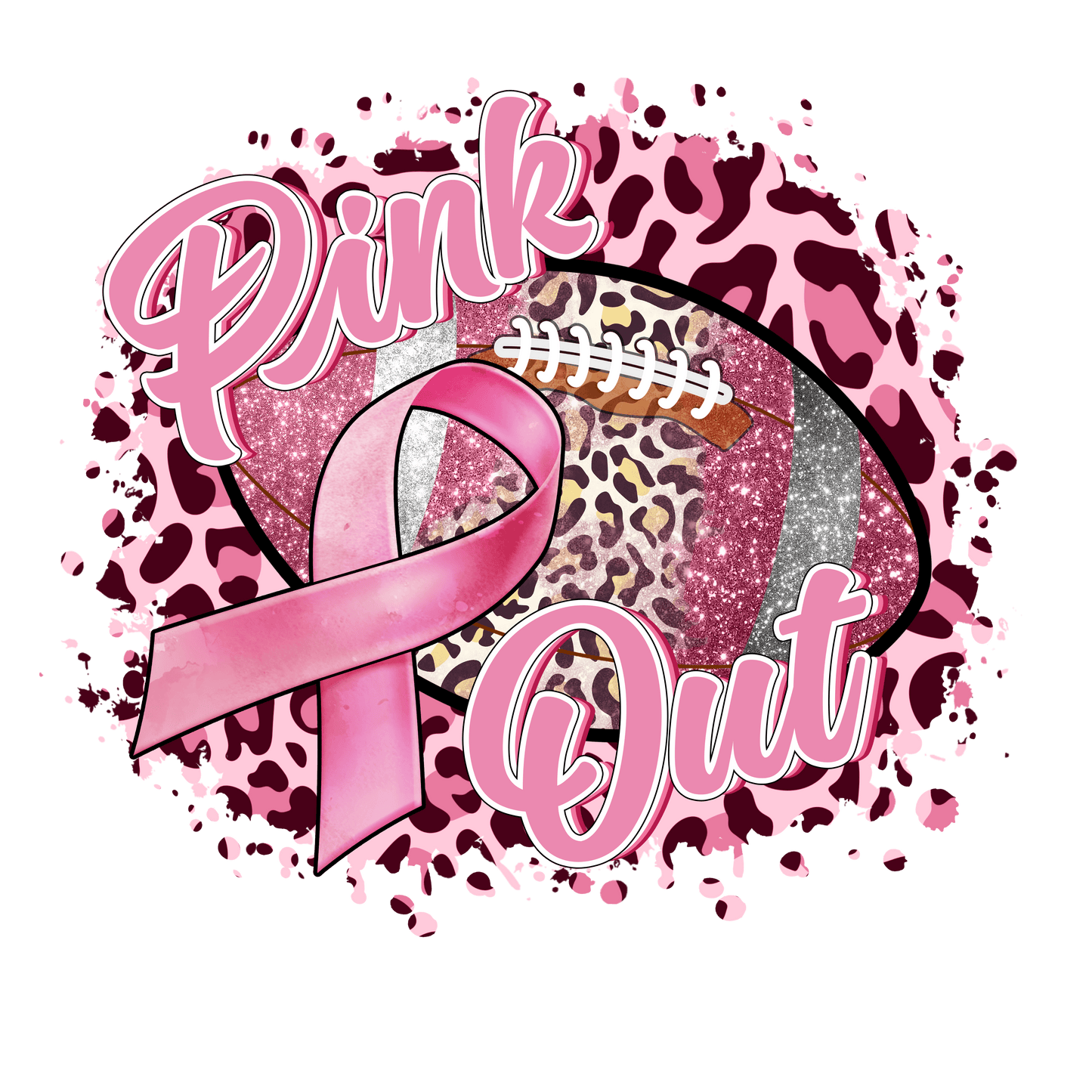 Pink Out FOOTBALL-PO03