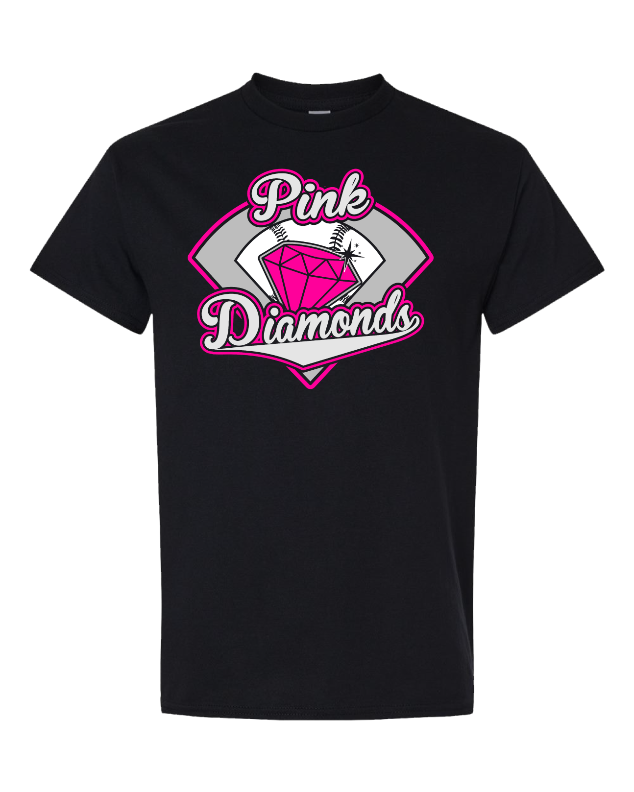 Pink Diamonds Support Shirts
