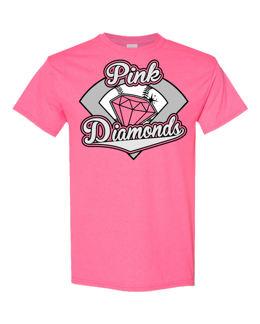 Pink Diamonds Support Shirts