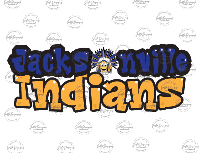 Emoji de los Indios de Jacksonville Indian-ss I111DTF