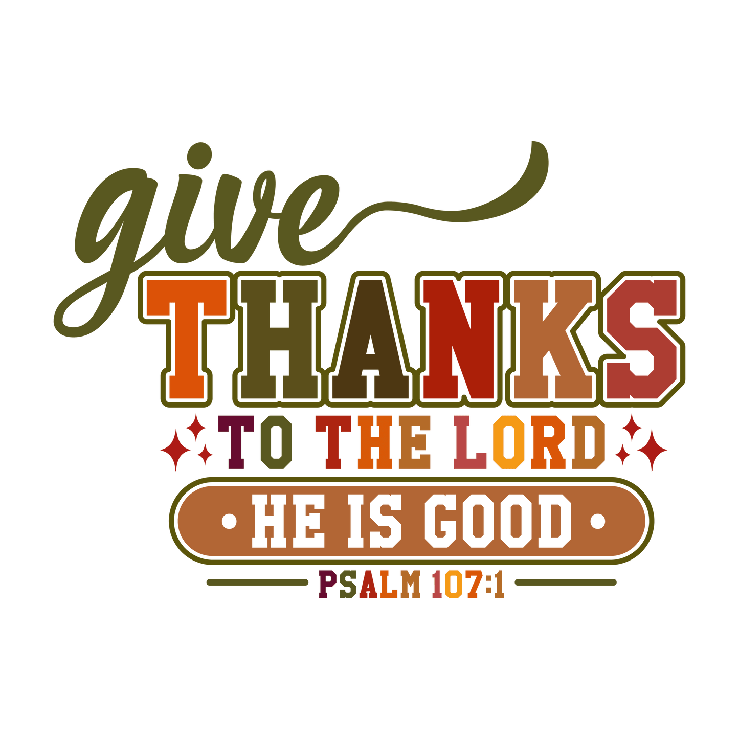 Give Thanks To the Lord- TH29