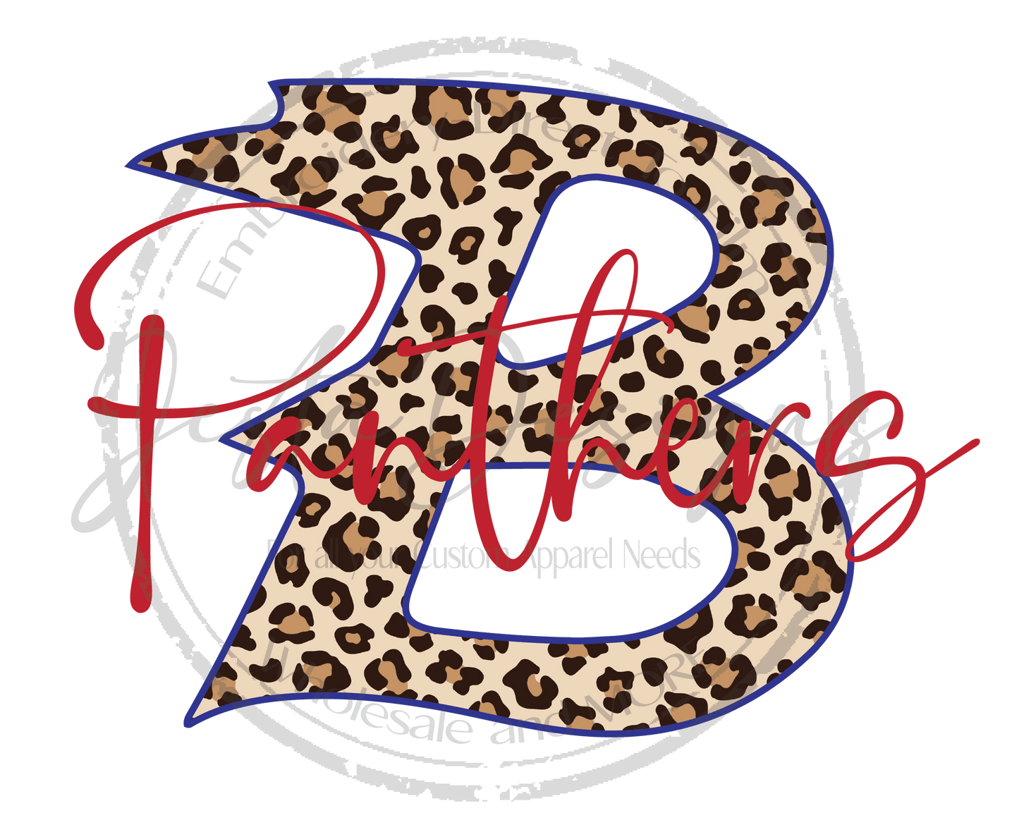 Panteras pequeñas con estampado de leopardo B-ss BP12DTF