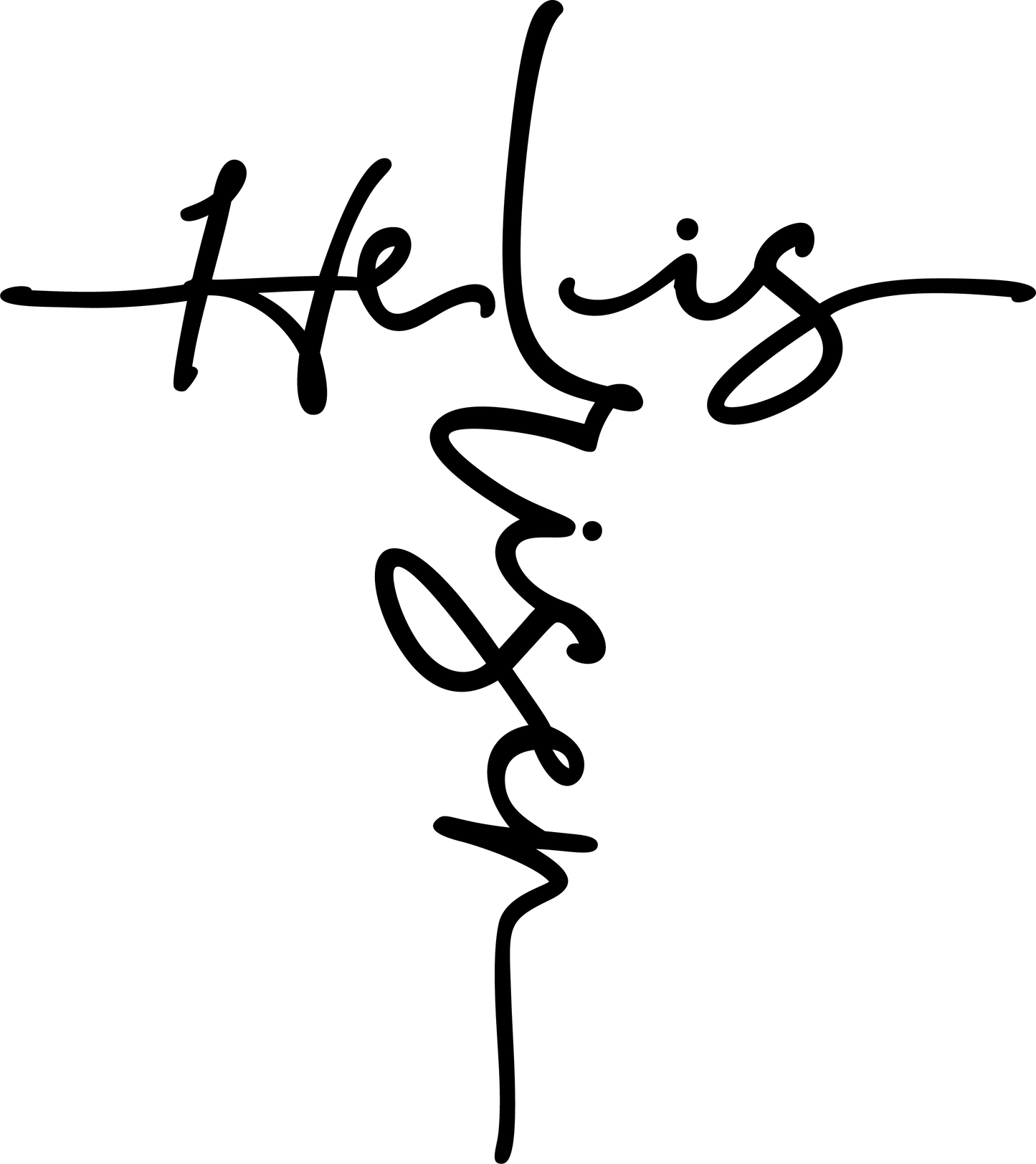 Él ha resucitado en negro-e32