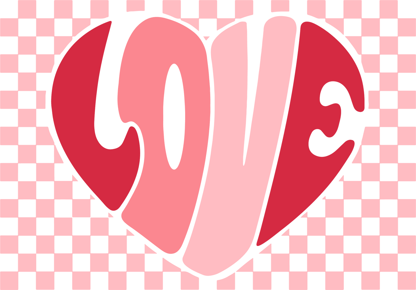 Amor a cuadros V23DTF de Love-js
