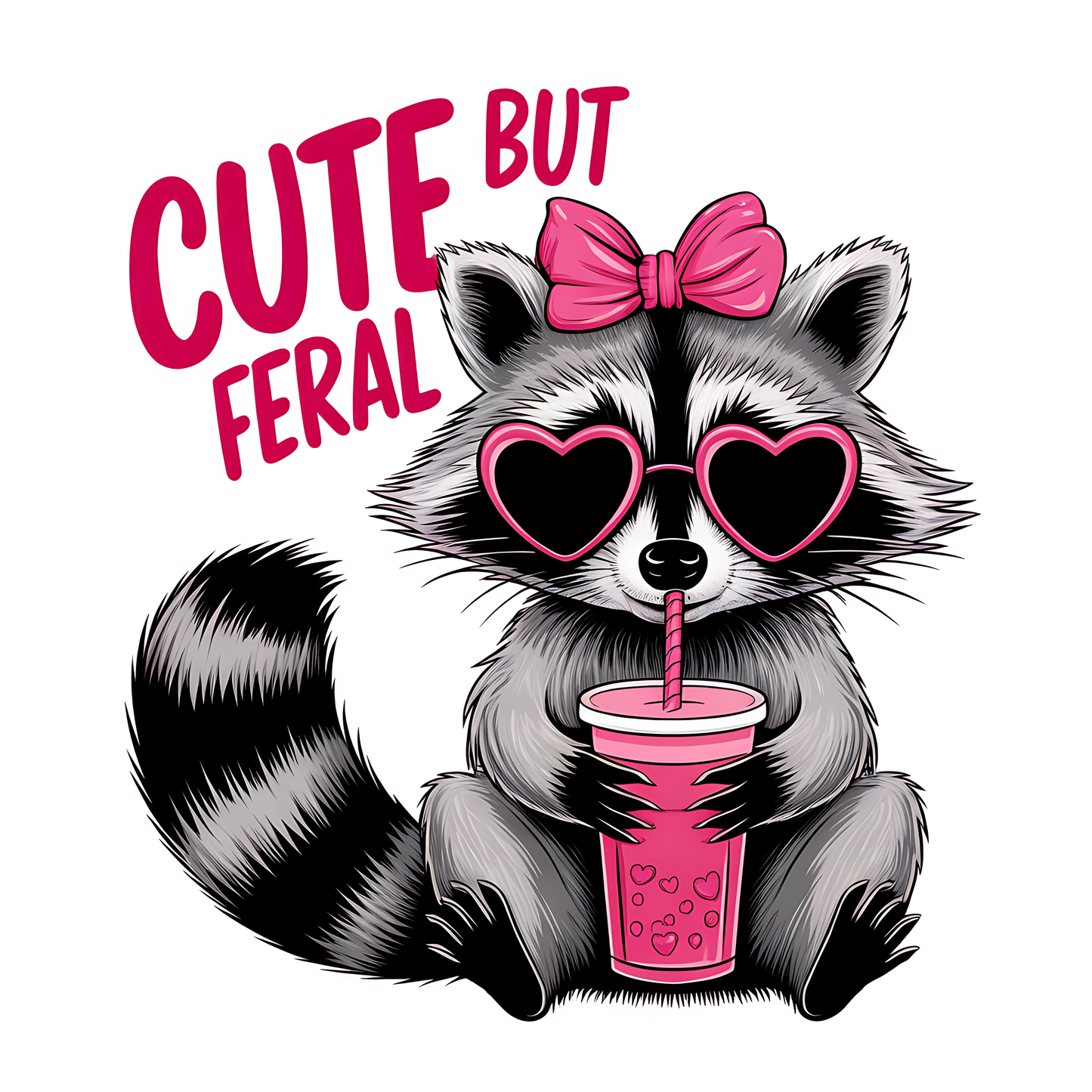 CUTE BUT FERAL -js V56DTF (Copy)