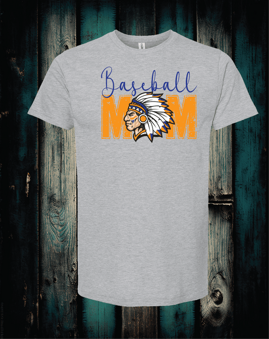 Baseball MOM Indians-ss I124DTF