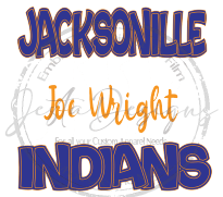 Joe Wright, Indios de Jacksonville, SS JW02DTF