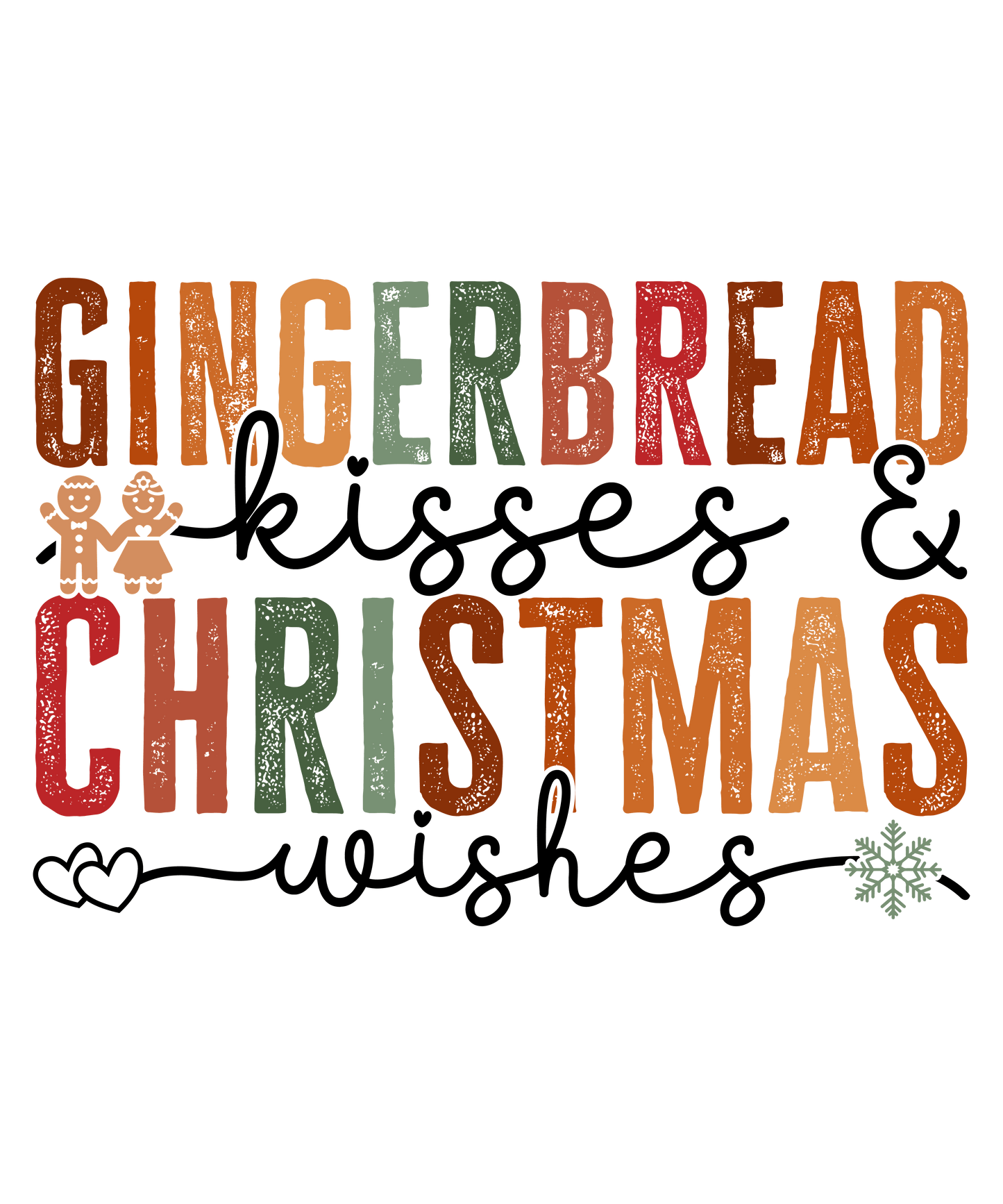 Gingerbread Kisses & Christmas Wishes-CH65