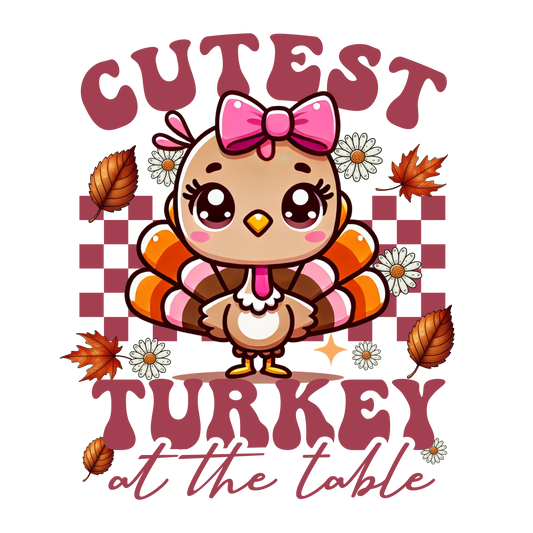 Cutest Turkey at the Table- TH55