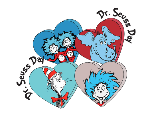 DR. SEUSS DAY HEARTS- DS15