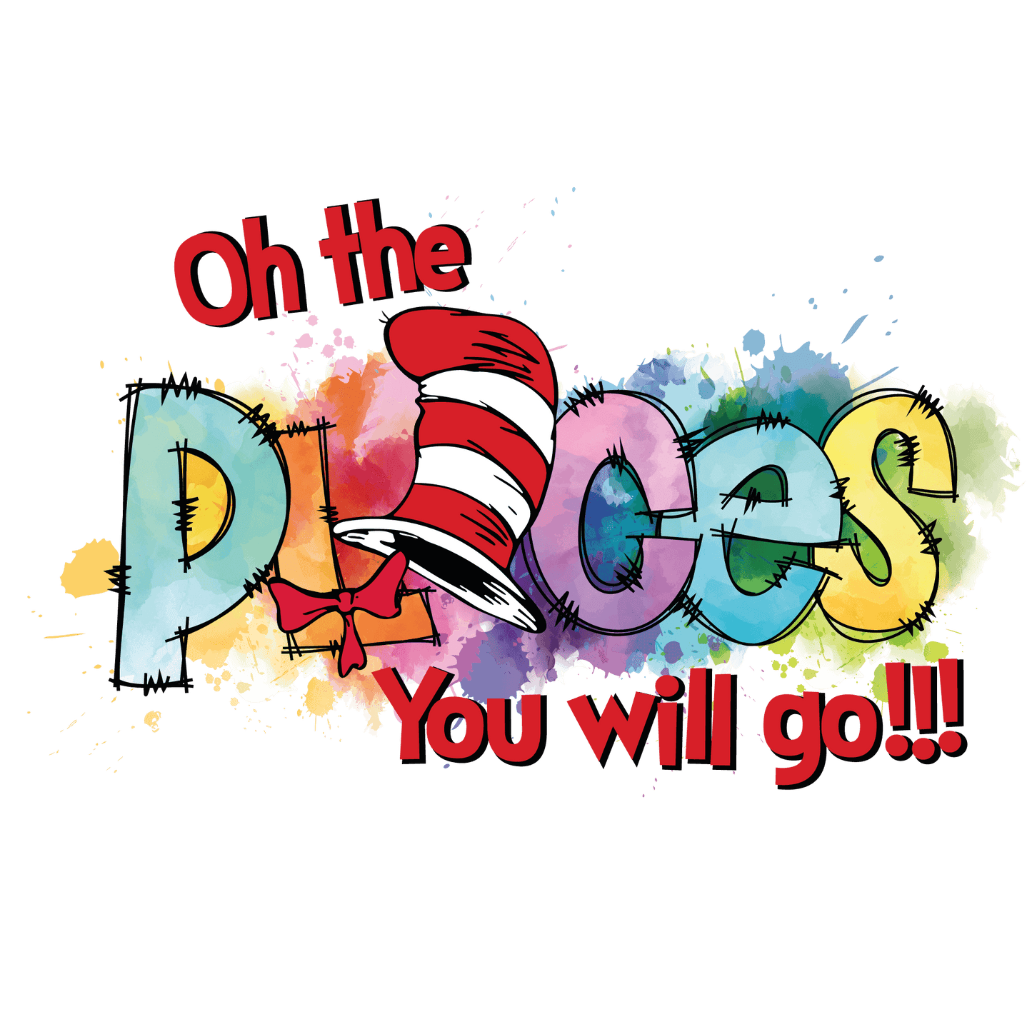 OH THE PLACES YOU WILL GO 2- DS25