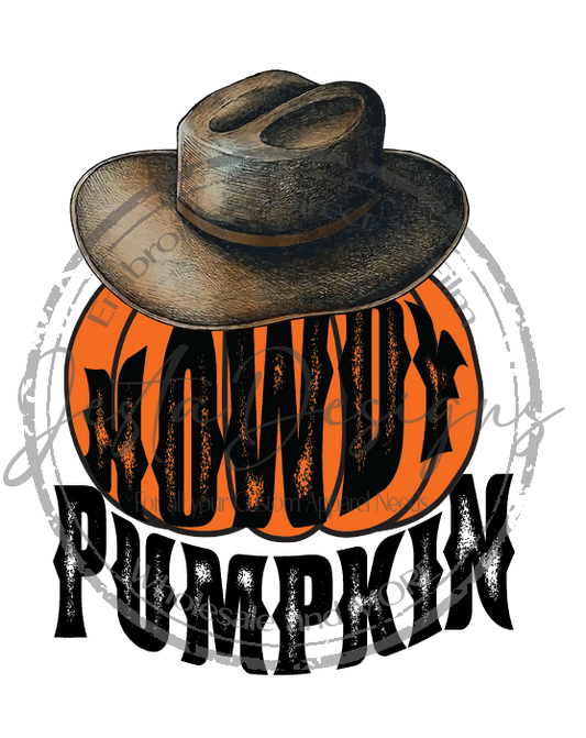 Howdy Pumpkin-FH08DTF