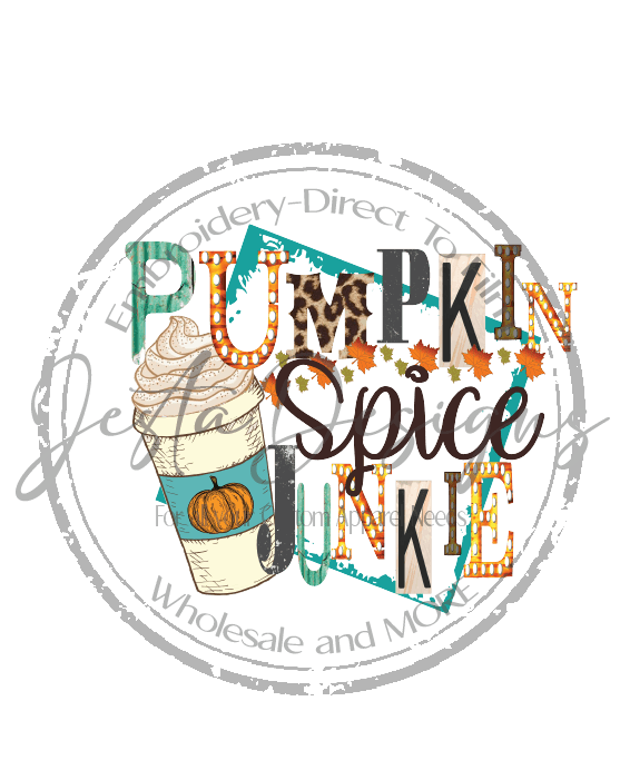 Pumpkin Spice Junkie-FH15DTF