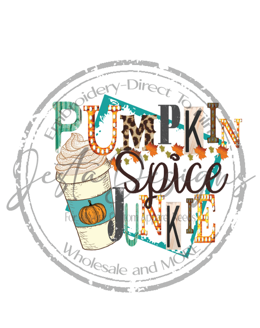Pumpkin Spice Junkie-FH15DTF