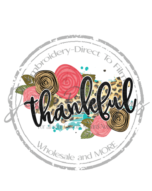 Thankful Flowers-FH24DTF