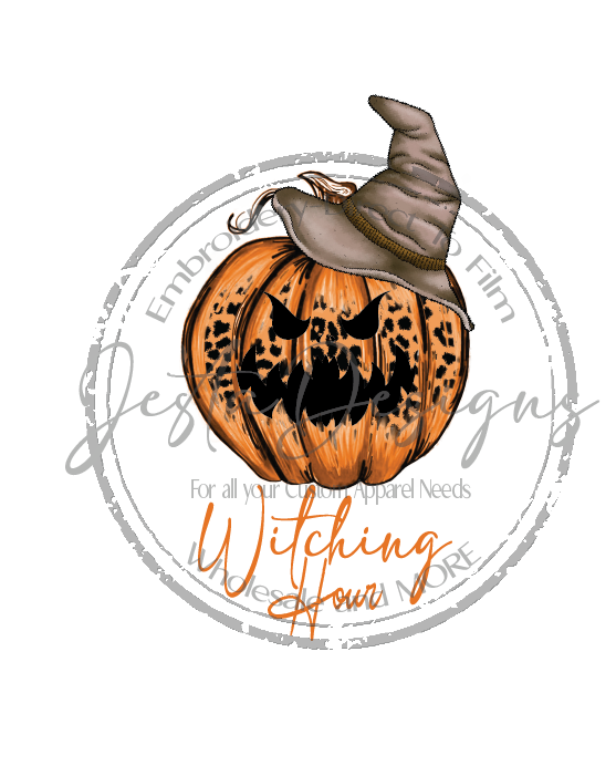 Witching Hour Pumpkin in Orange-FH27DTF
