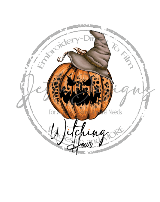 Witching Hour Pumpkin In Black-FH28DTF