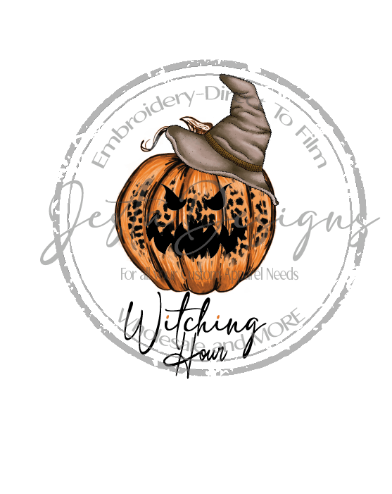 Witching Hour Pumpkin In Black-FH28DTF