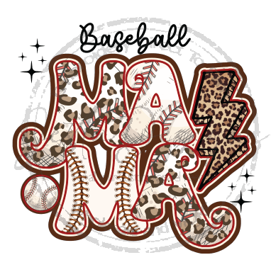 Baseball Mama-ms22DTF