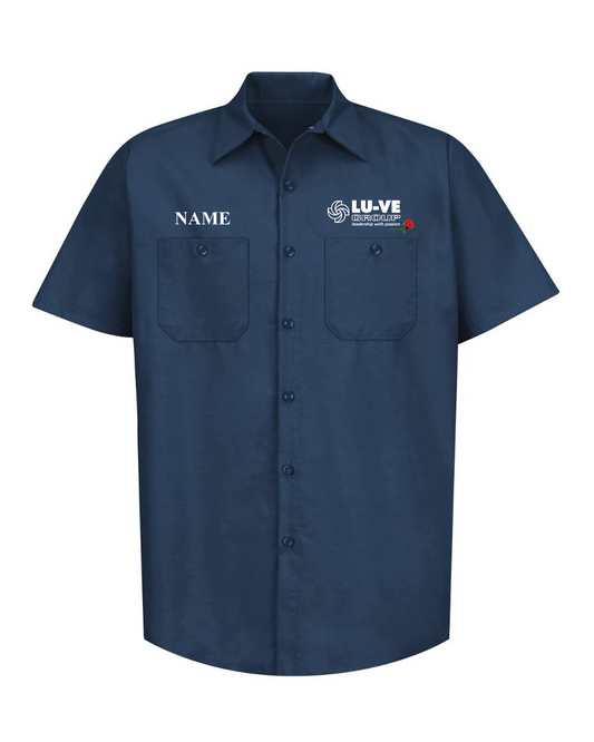 LU-VEWORK SHIRT RED KAP