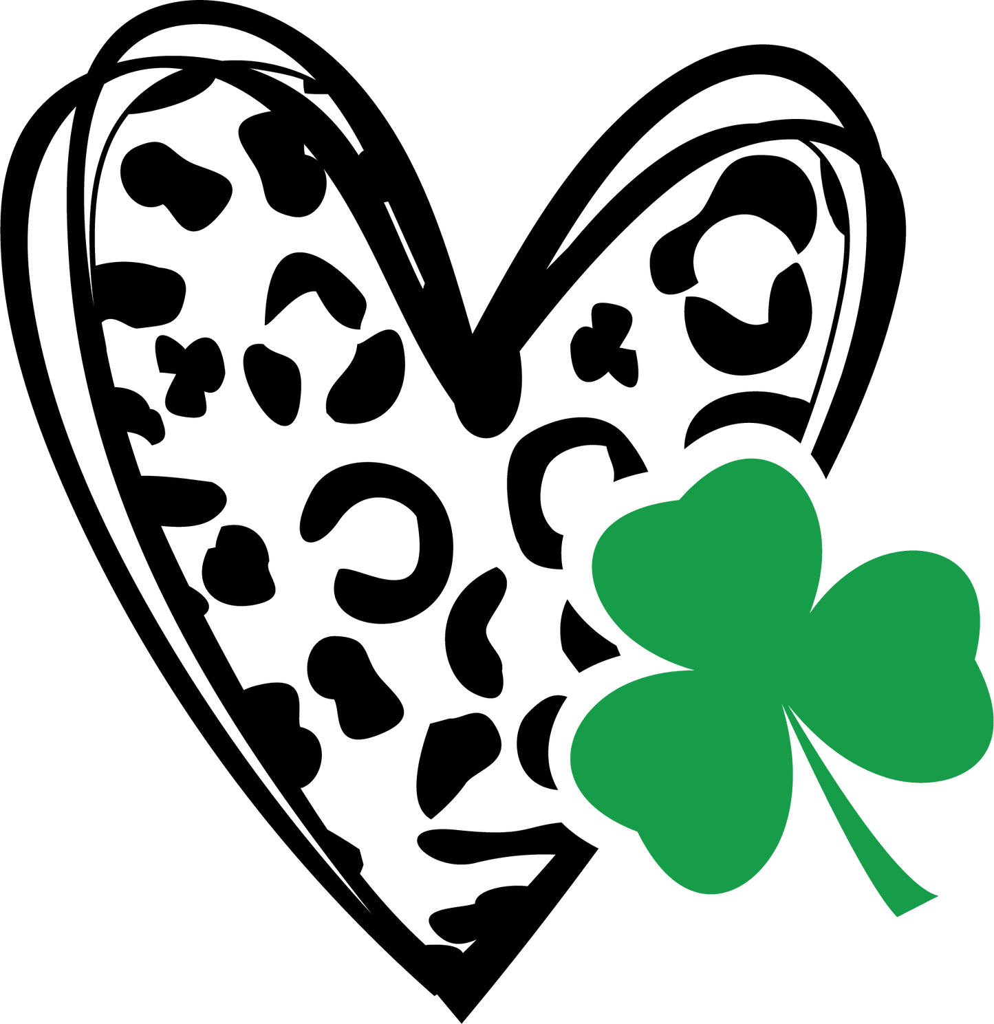 Leopard Heart Shamrock-SPD03