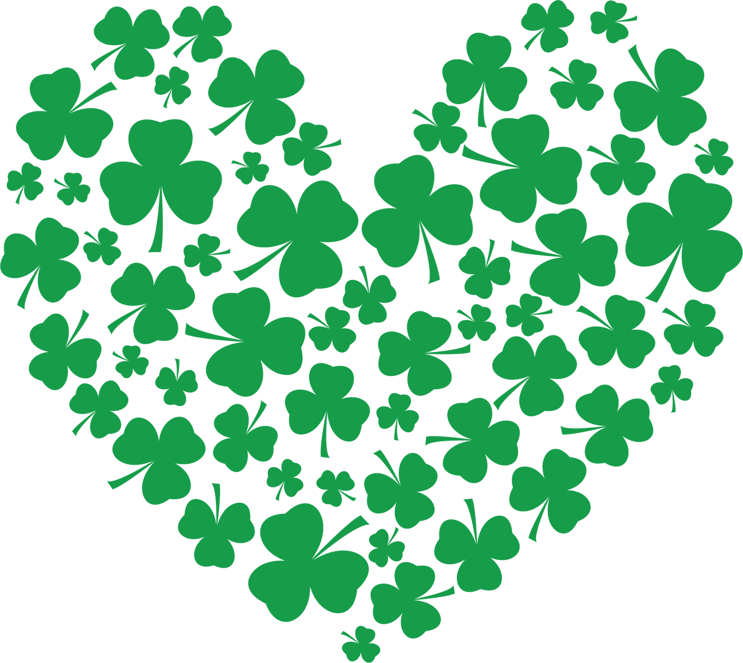 Green Heart Shamrocks-SPD07