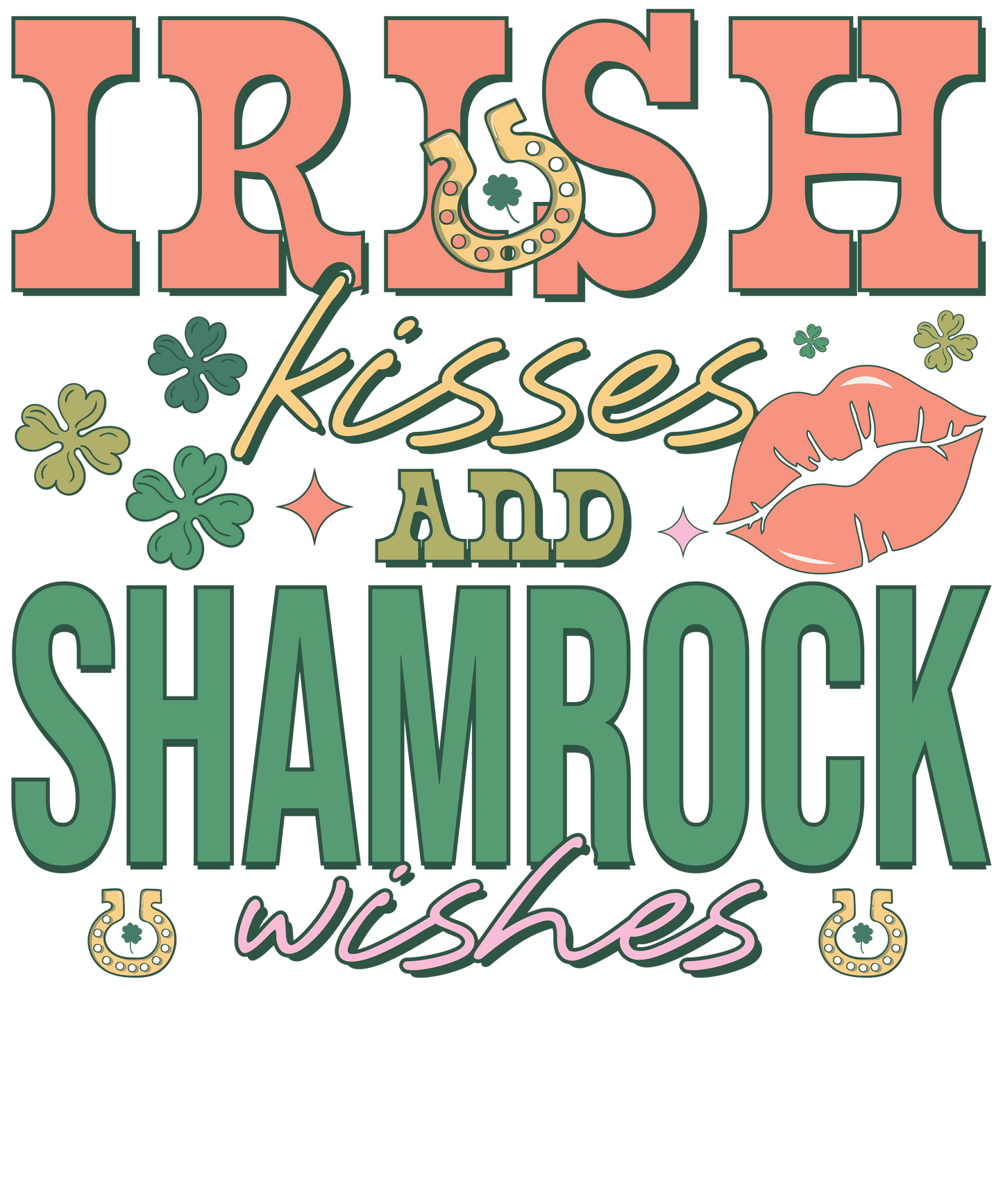 Irish Kisses and Shamrock Wishes-SPD16