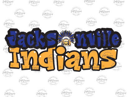 Jacksonville Indians Emoji Indian-ss I111DTF