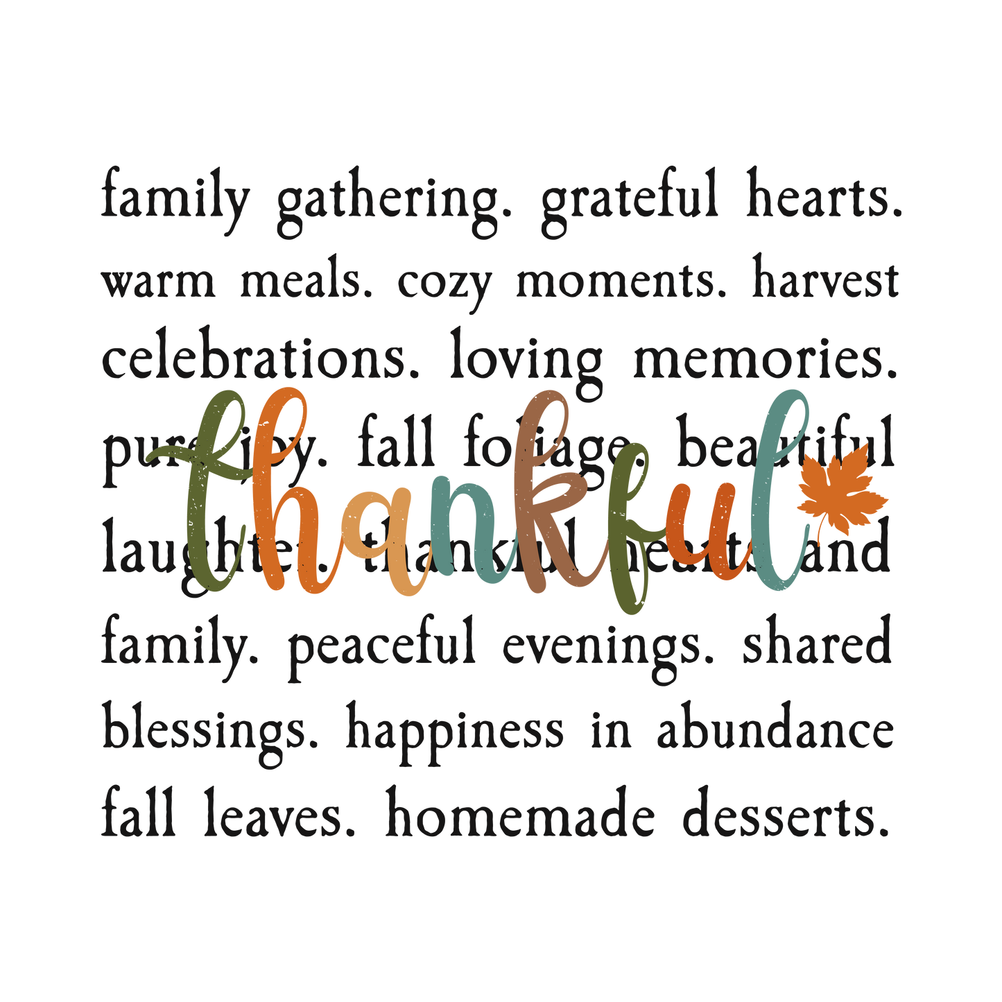 Thankful- TH51