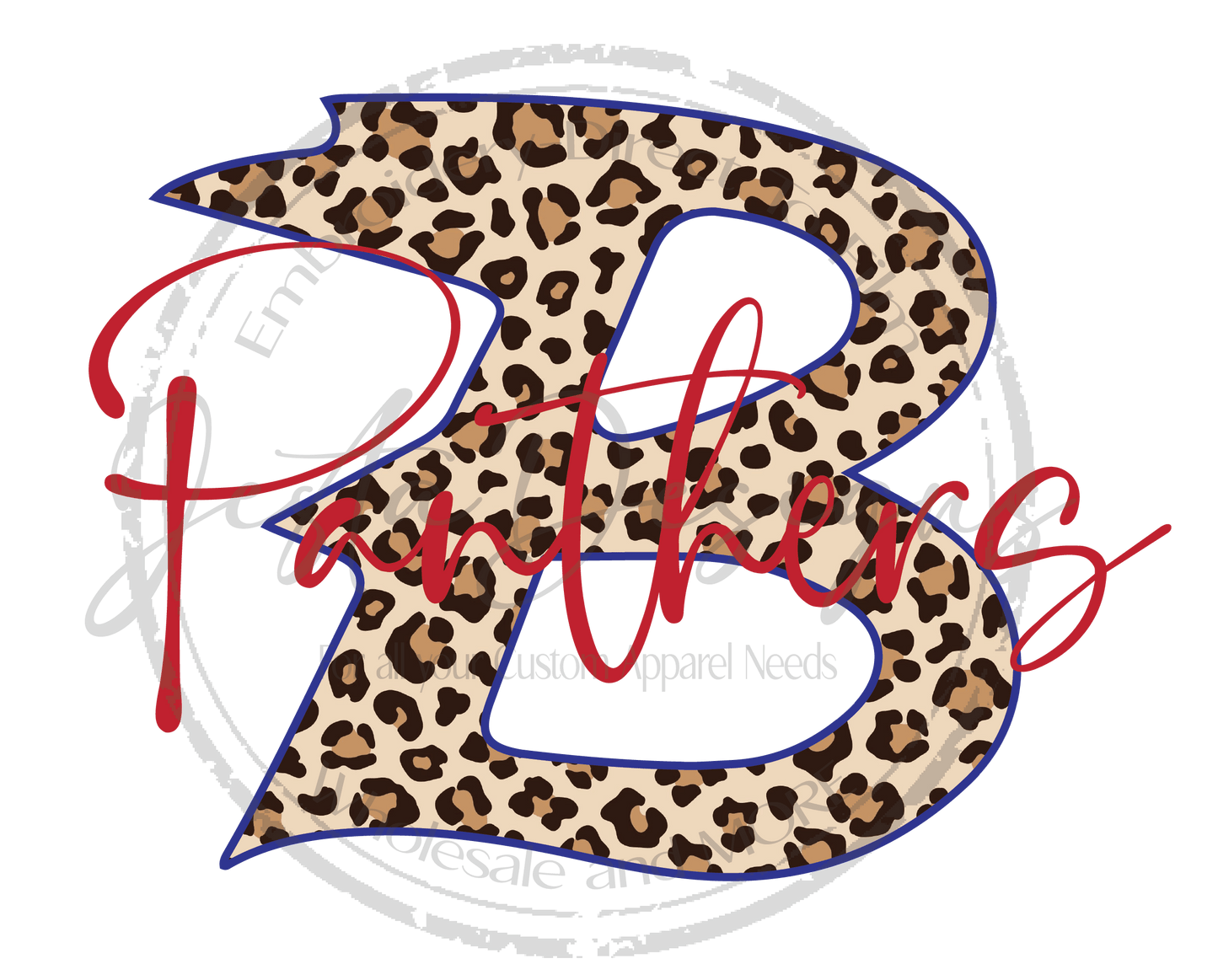 Small Leopard Print B Panthers-ss BP12DTF