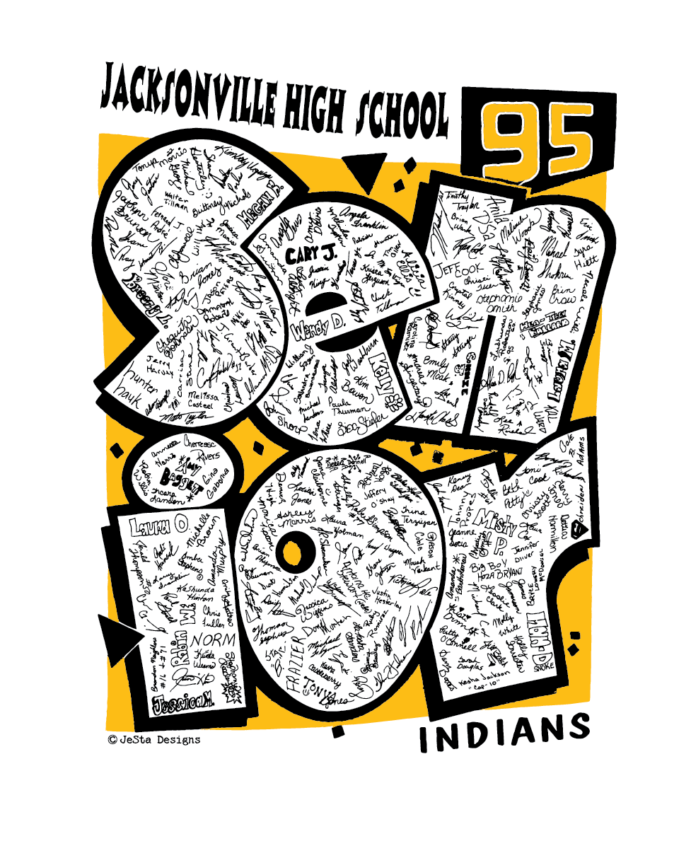 Jacksonville Tx Class of 1995 Reunion Tee