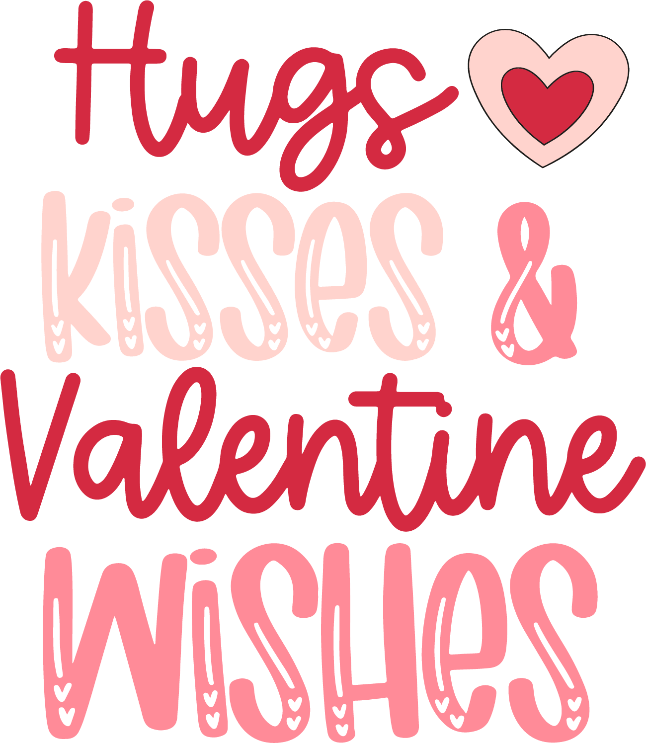 Hugs Kisses and Valentine Wishes-js V09DTF