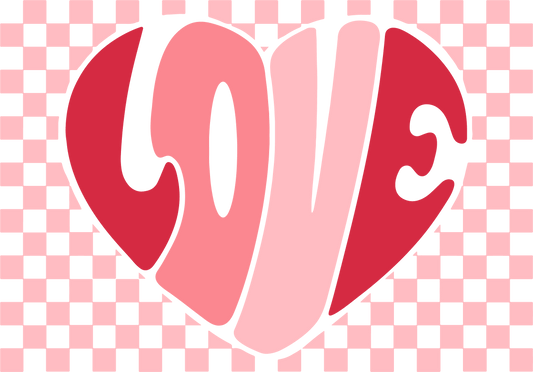 Checkered Love-js V23DTF