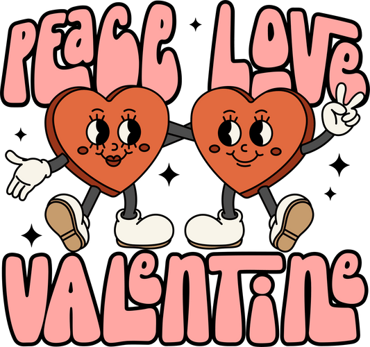 Peace Love Valentine-js V25DTF