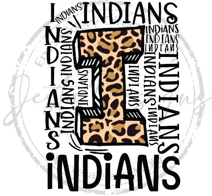 Leopard Print I Indians 2-ssI77DTF