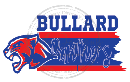 Torn Ribbon Bullard Panthers-ss BP29DTF