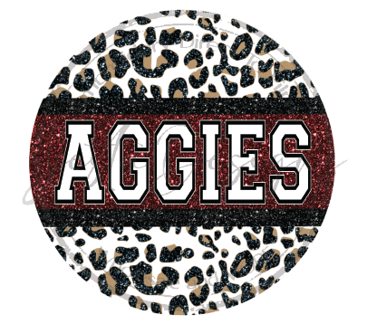 Leopard Print AGGIES-ssC07DTF