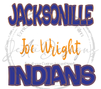 Joe Wright Jacksonville Indians-ss JW02DTF